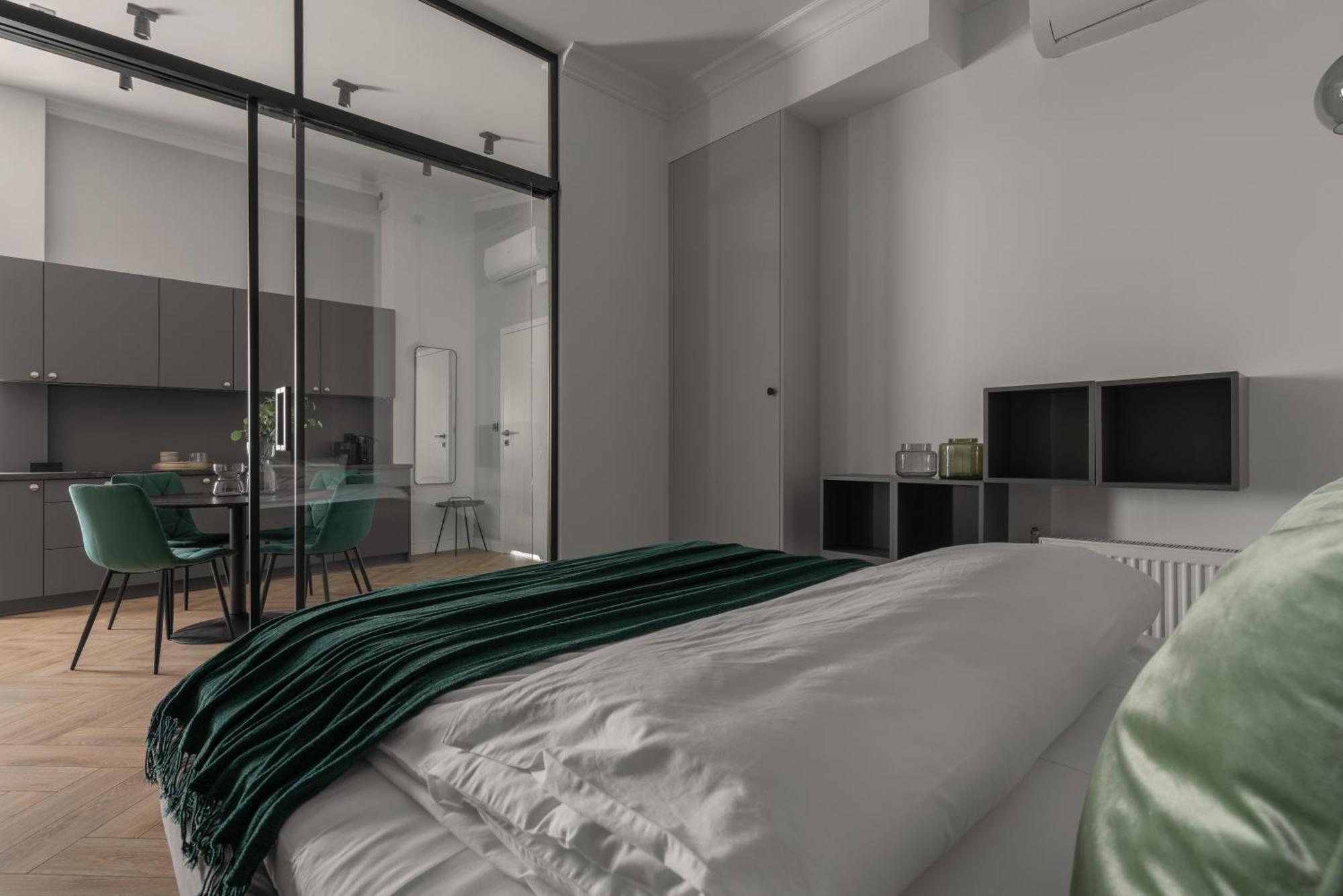 Apartio Rooms Katowice Habitación foto